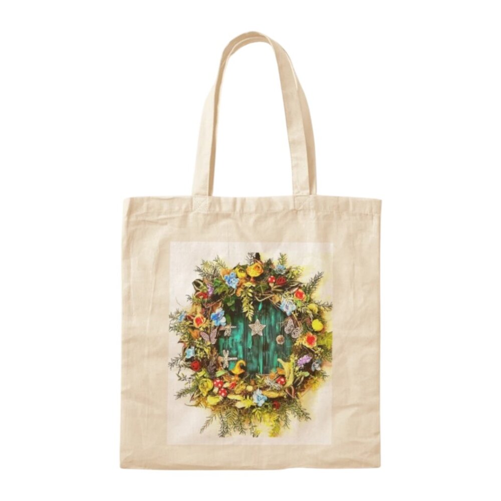 (Back in Stock) Toadstool Magic cotton tote bag by Tucker’s Emporium